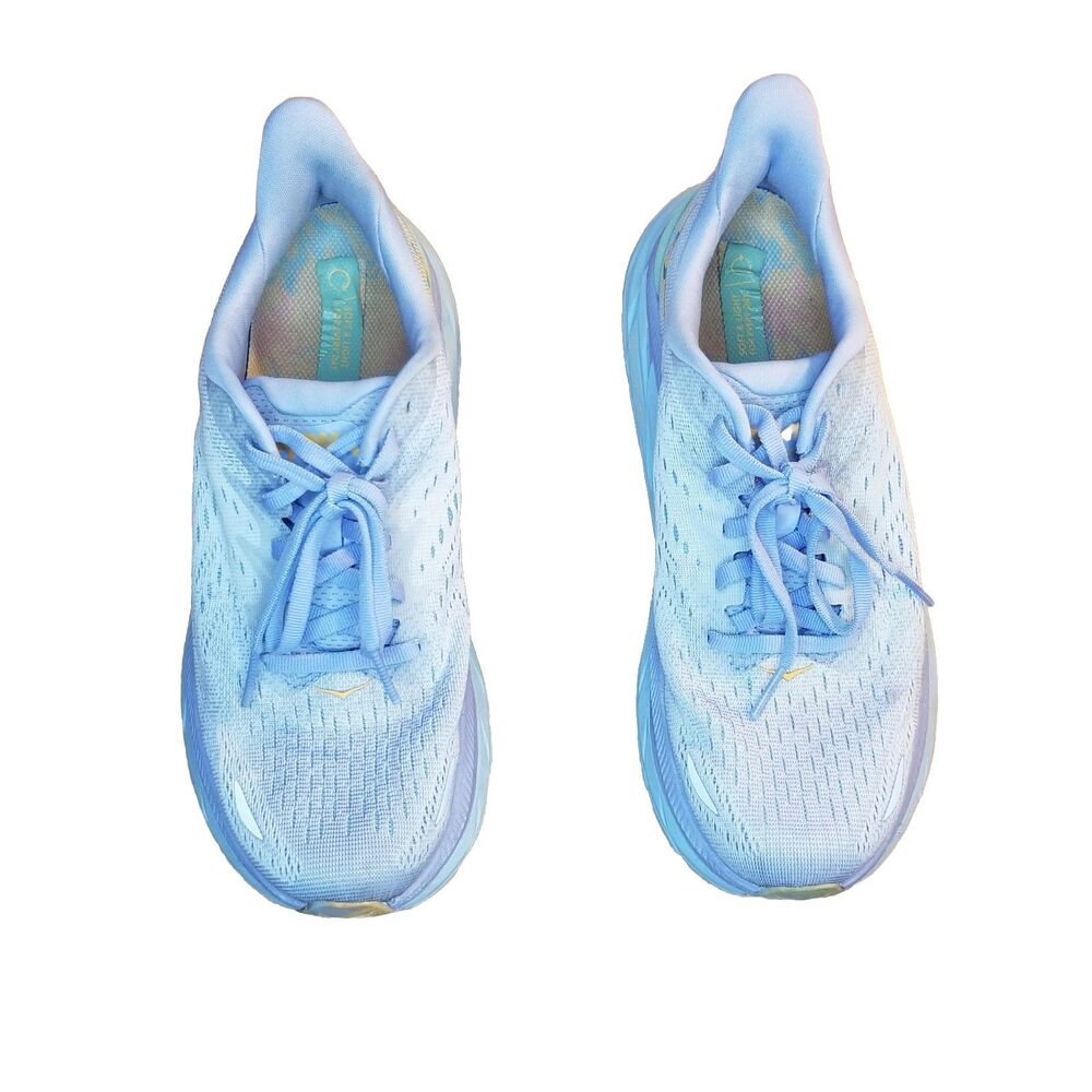 Hoka One One Clifton 8 Women Size 7.5 Purple Running Shoes Sneakers 1119394BLSG